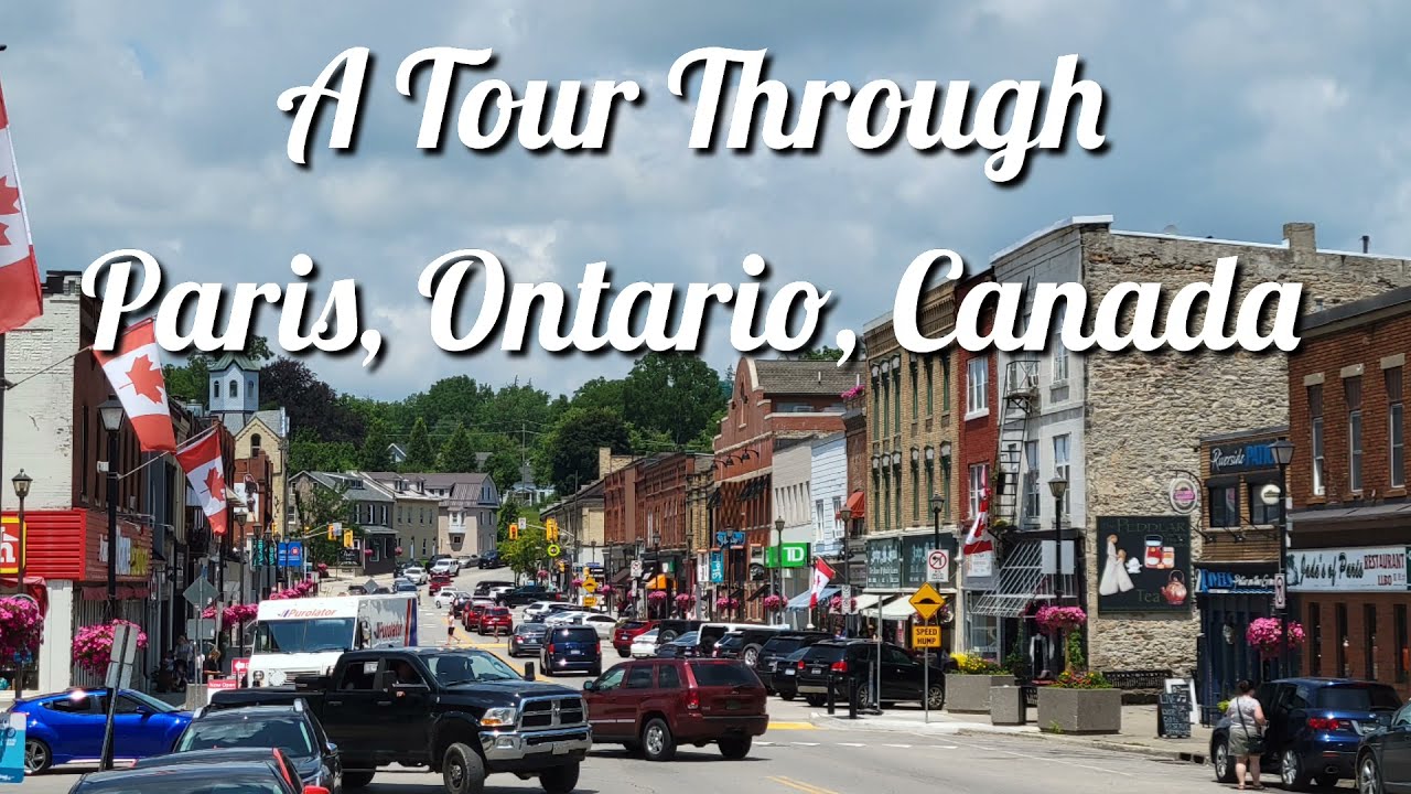 A Tour Through Paris, Ontario, Canada 🇨🇦