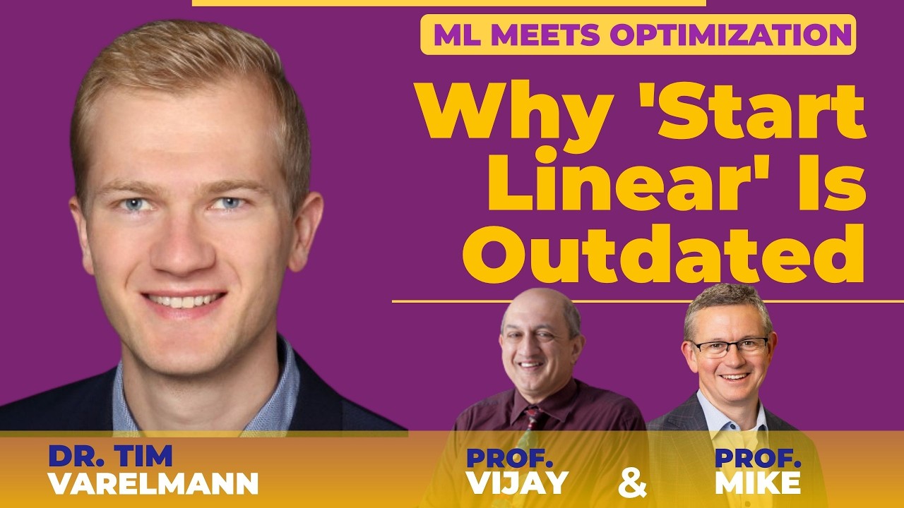 #27 Dr. Tim Varelmann: Primal Solvers, Inventory Agents & the ML- Optimization Stack