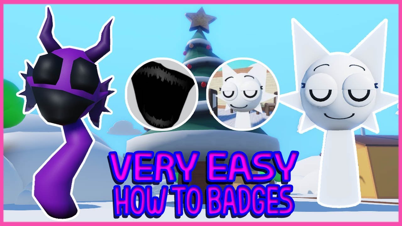 Roblox - Animations + How to get Badges in 3D Sprunki RP And Animations [EVENT]