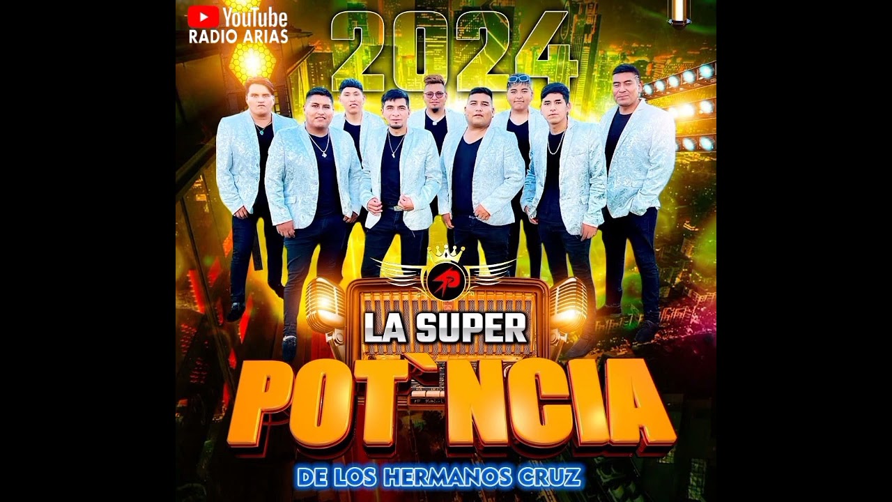 LA SUPER POTENCIA HNOS CRUZ EN VIVO CUMBIA MIX NORTEÑO Radio Arias 2024