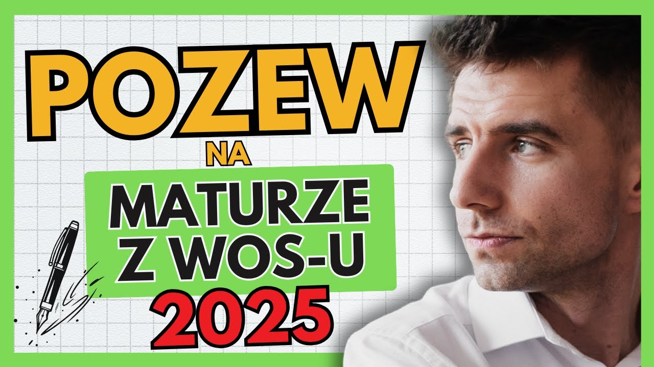 Jak szybko napisać POZEW na maturze z WOS-u 2025? 🧑🏻‍⚖️