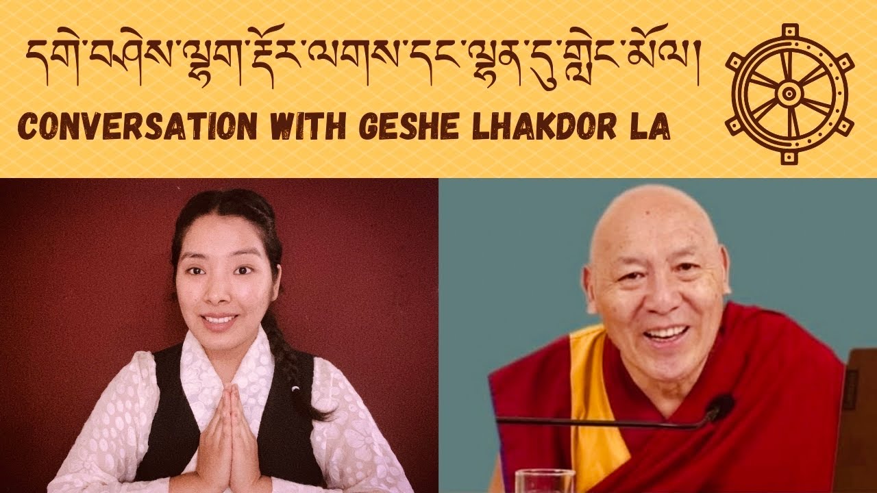 རྒྱལ་བའི་ཐུགས་བསྐྱེད་དམ་བཅའ་བཞིའི་སྐོར་དགེ་བཤེས་ལྷག་རྡོར་ལགས་དང་ལྷན་དུ་གླེང་མོལ།