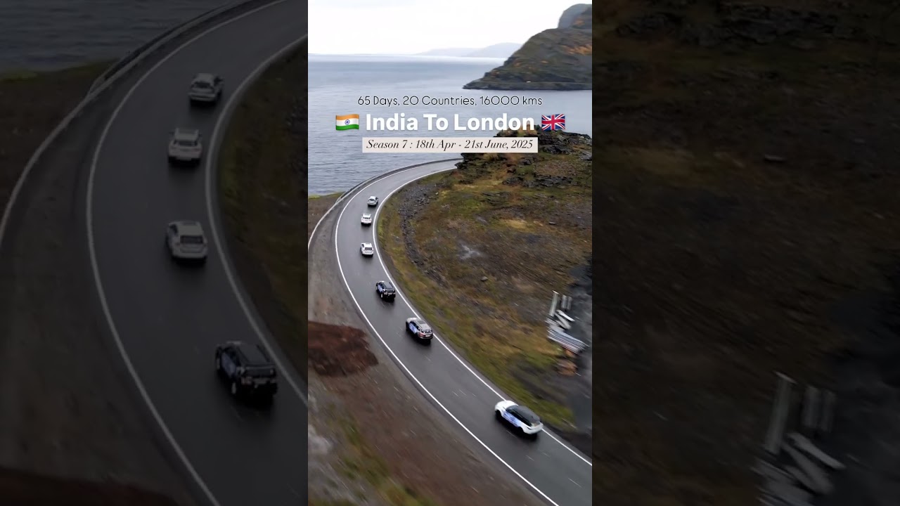 Dates for the 7th Season of our flagship trip, our annual drive, from India to London are live now.