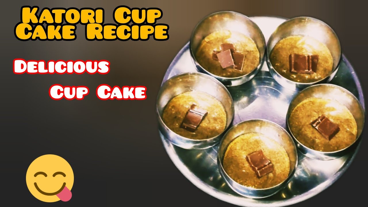Chocolate Cup Cake Banaya Vo Bhi Katori Me ...Chocolate Cup Cake Recipe 
