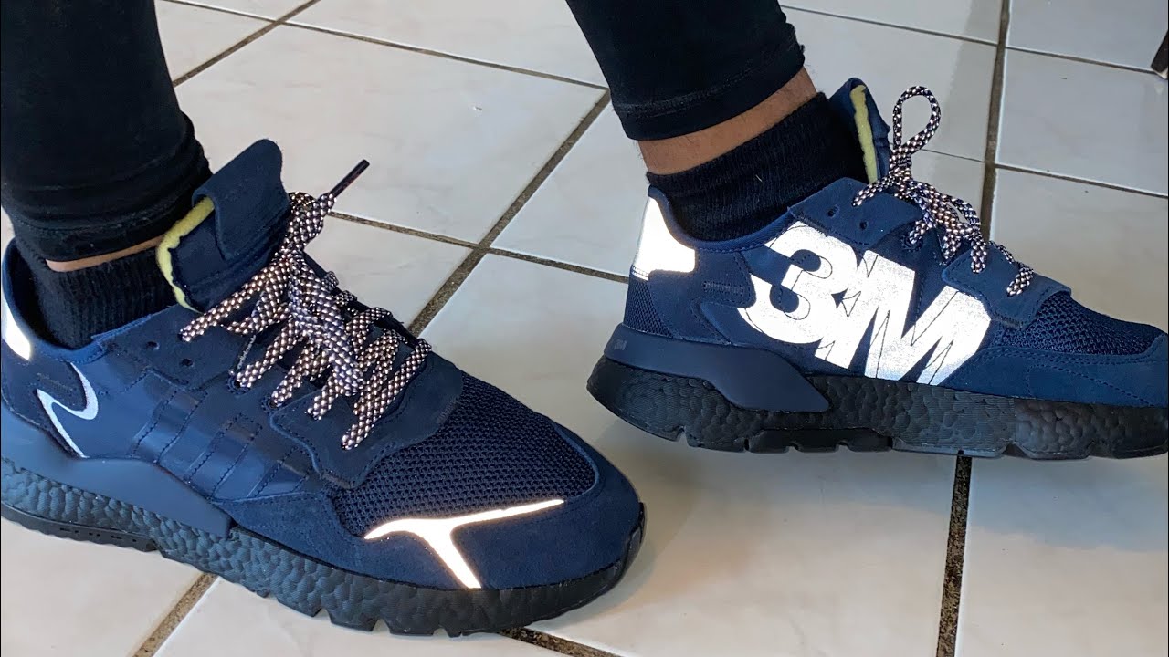 $59.92 Adidas Nite Jogger Reflective 3M Scotchlite Shoes