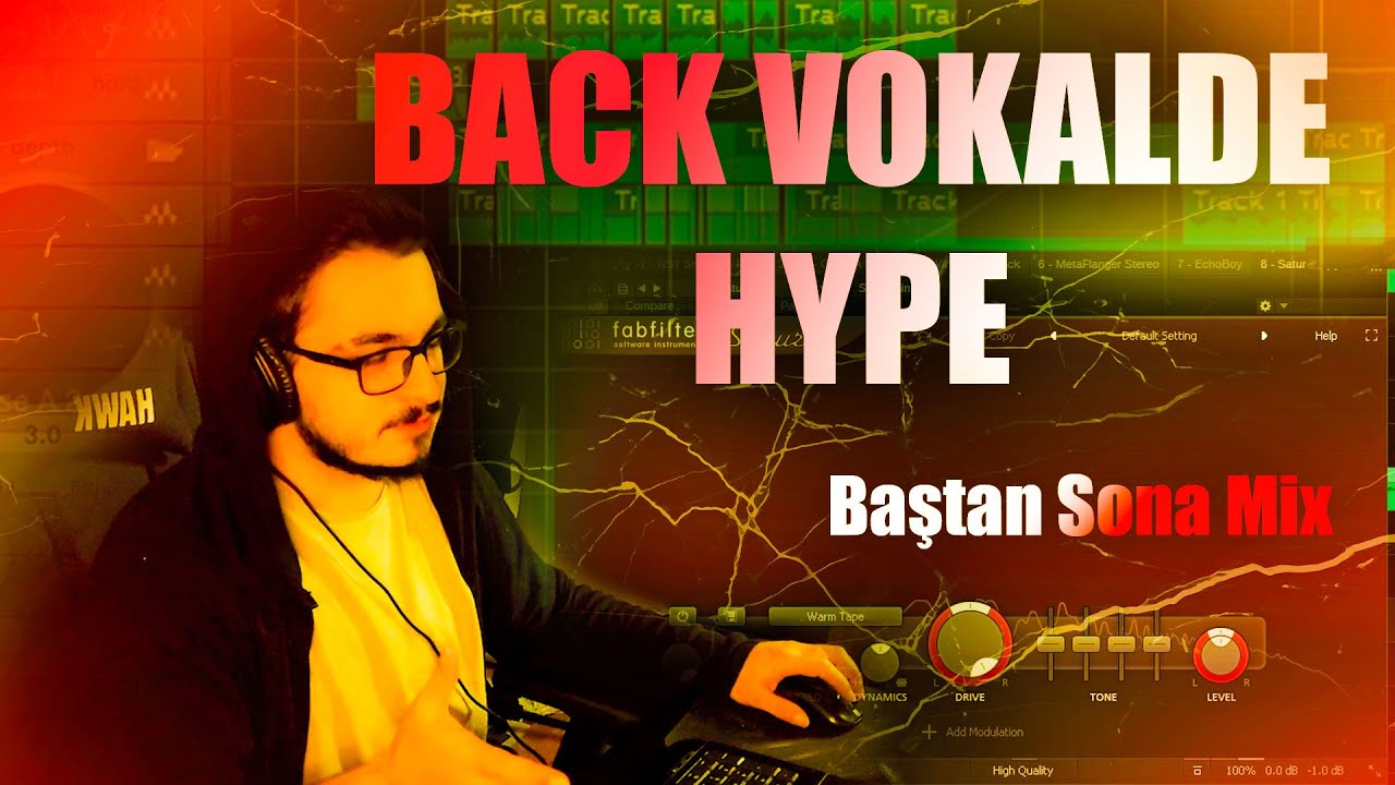 MELODİK TRAP VOKAL MIX // BACK VOKAL'DE ENERJİ YARATMAK // Mix Breakdown @Cathrall.