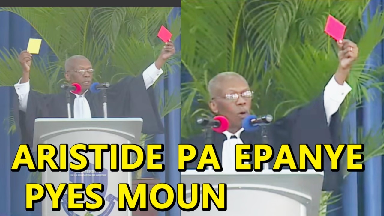JEAN BERTRAND ARISTIDE PA SERE KRAS/ LI BAY TOUT N&Egrave;G KATON WOUJ