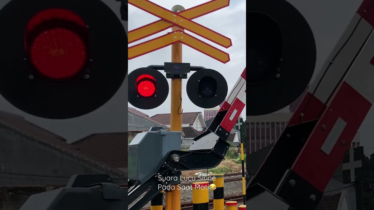 Railroadcrossing Train - Suara Lucu Sirine Perlintasan Kereta Api Pada Saat Mati