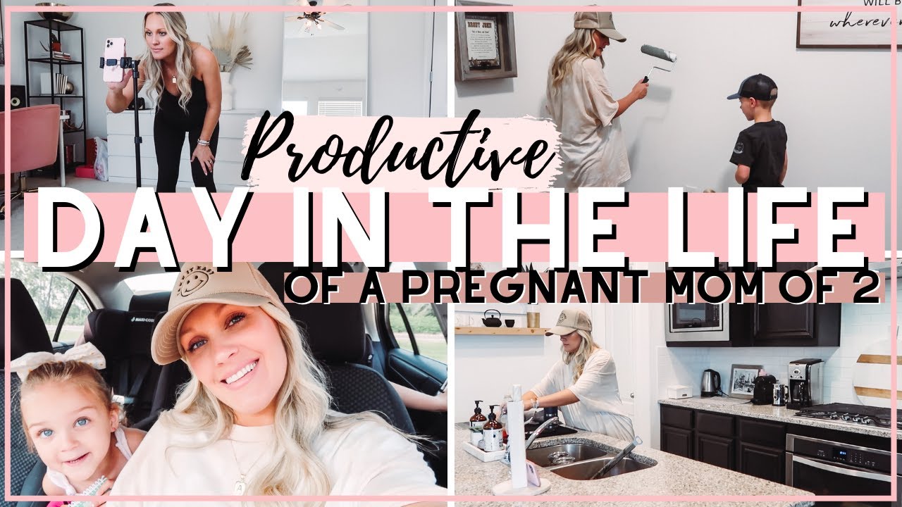 REAL DAY IN THE LIFE OF A STAY AT HOME MOM OF 2 | PRODUCTIVE GET IT ALL DONE DITL | Amanda Little