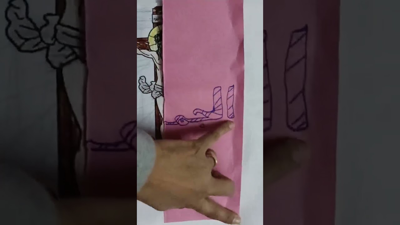 طريقه عمل وسيلة إيضاح لاسبوع الالام