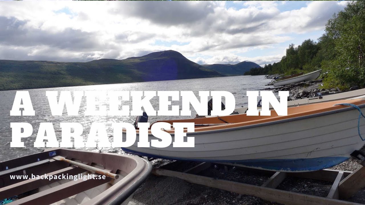 a weekend in paradise - Motocamping in northern Sweden