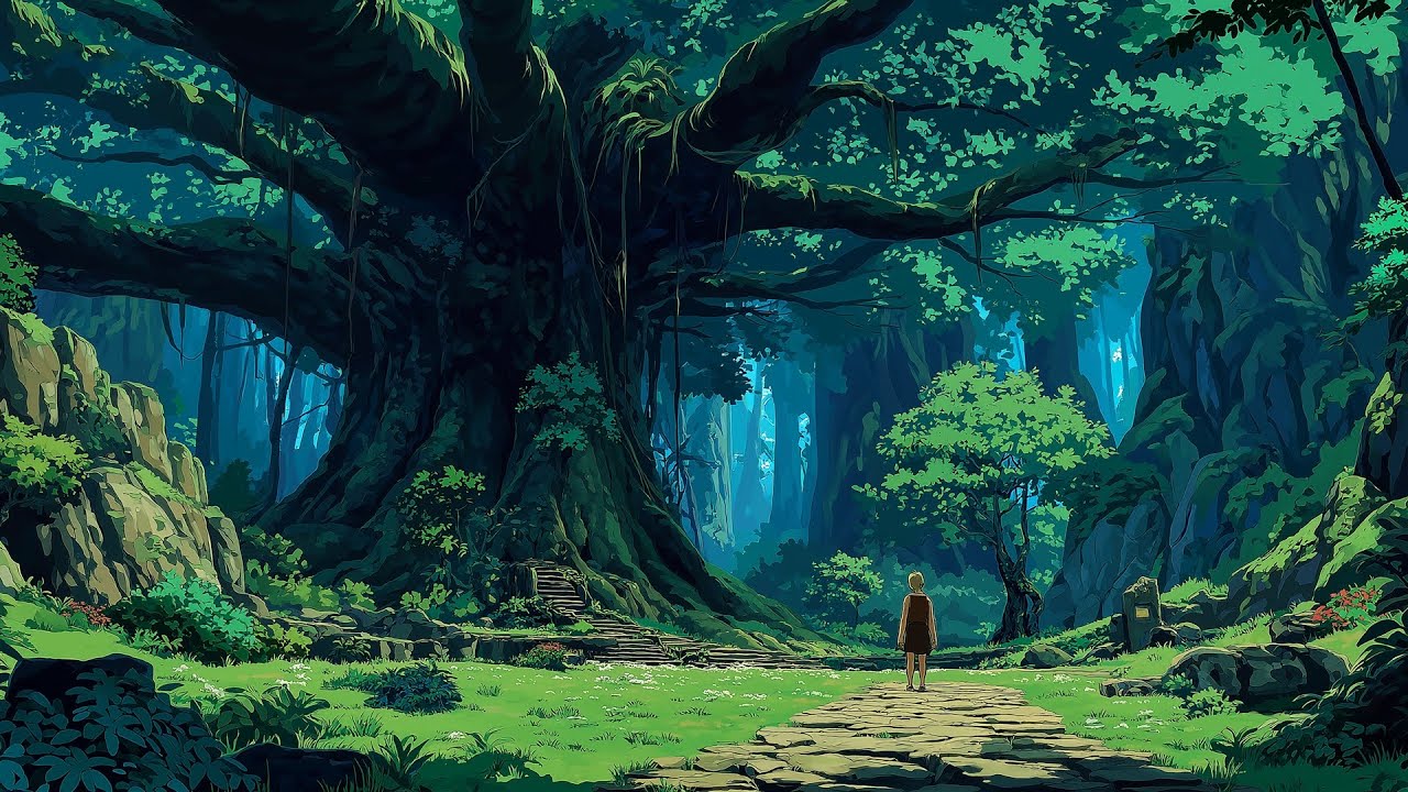 Ancientwood Path – Peaceful Medieval Fantasy Music for Study & Meditation 🍃🏰