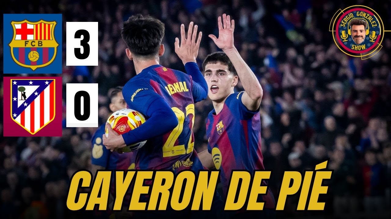 POST PARTIDO. 🔵🔴 BARÇA 3 ATLÉTICO 0 (3-4). GRACIAS, EQUIPO. BERNAL Y LAMINE SOPN DOS JOYAS