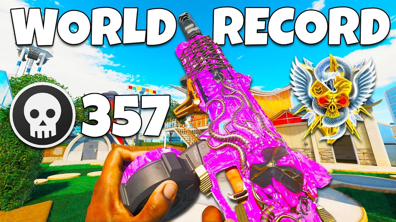 МИРОВОЙ РЕКОРД: 357 УБИЙСТВ ЗА ОДНУ ИГРУ В BLACK OPS 7! (BO7 10x10)
