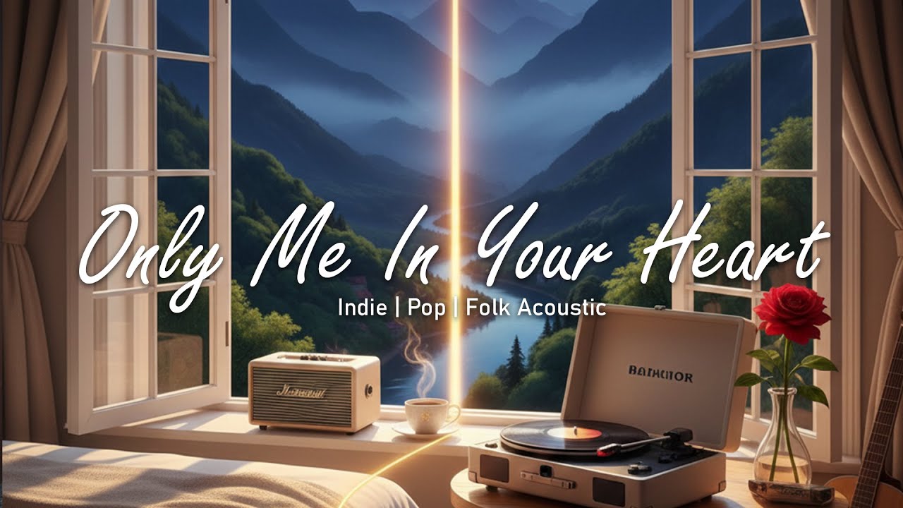 Only Me In Your Heart | Quiet Comfort Vibe | Indie/Pop/Folk Acoustic | Video Lyric Official