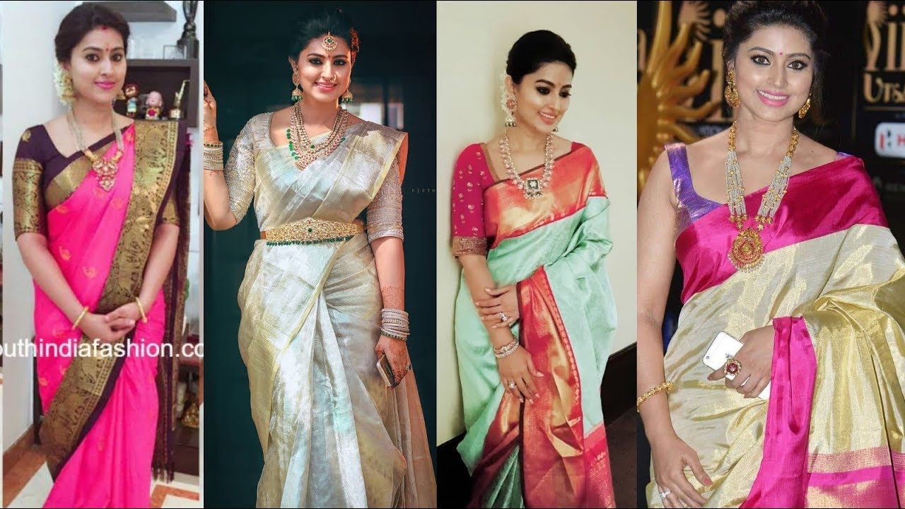 Actress Sneha top 20 most beautiful sarees & jewellery collection  | Most beautiful sarees of sneha