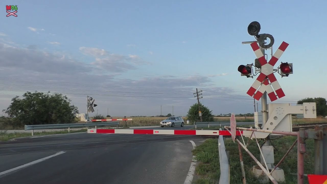 Trecere la nivel Zimandu Nou (RO) - 31.7.2025 / Železniční přejezd / Romanian railroad crossing