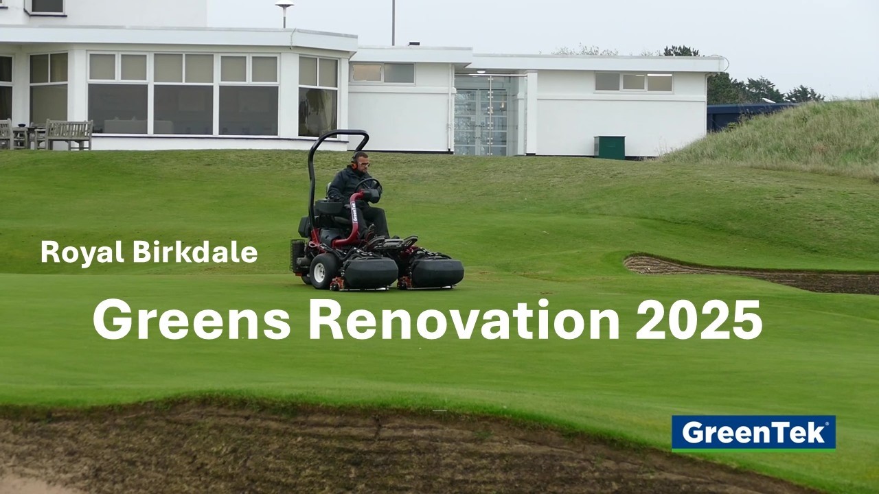 Royal Birkdale Golf Club   Greens Renovation