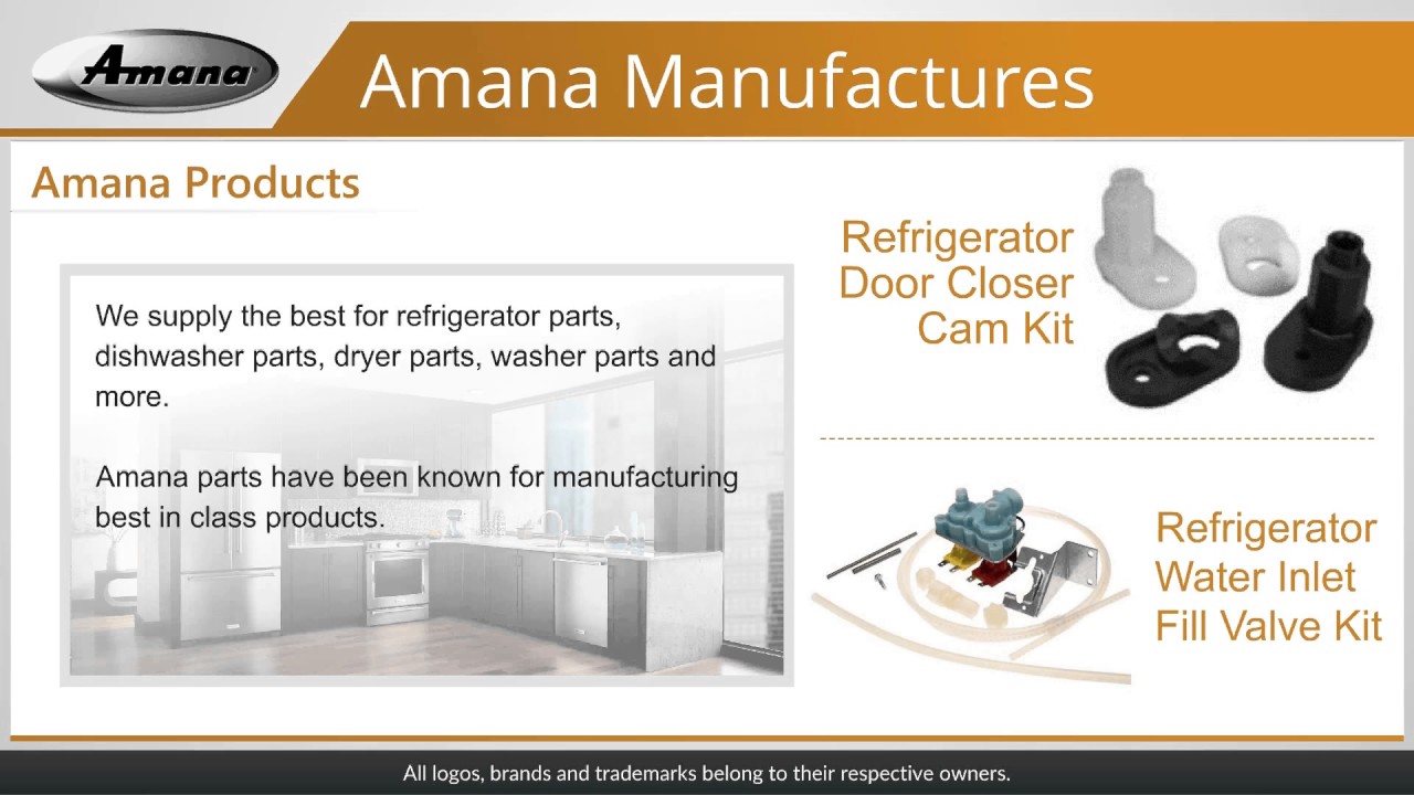 Amana Appliance Parts || Appliance Parts and Supplies  || PartsIPS
