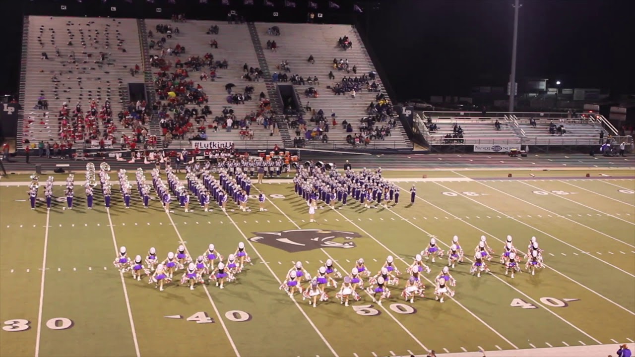 2018 Lufkin Panther Pride Drill Team- Streamer Routine