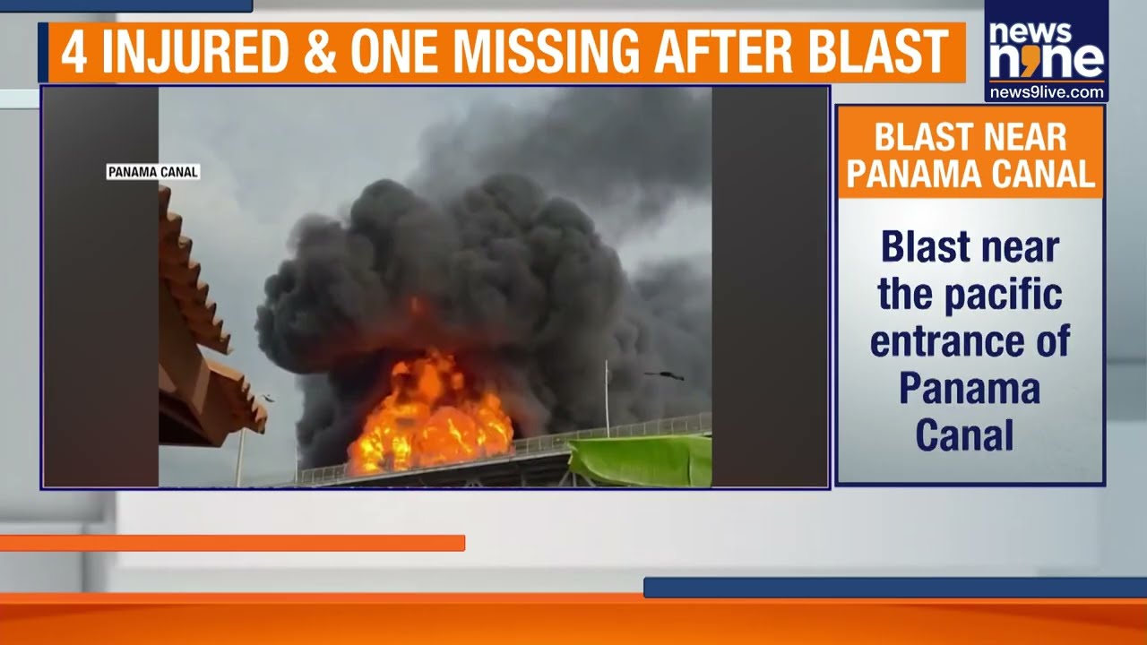 Panama Canal Explosion: Fuel Tankers Catch Fire Near Bridge Of The Americas, Several Injured