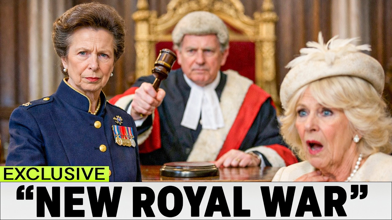 Princess Anne WINS Legal Battle After Judges Prove Queen's Will Names Her Over Camilla