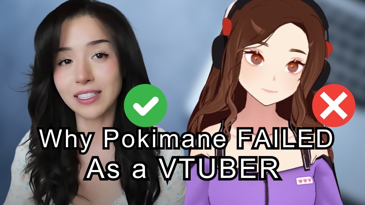 Why Pokimane FAILED as a Vtuber
