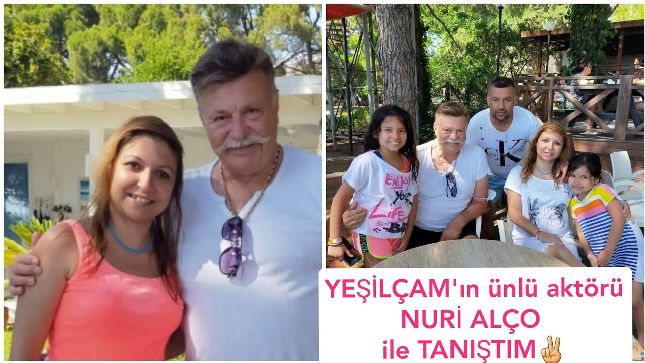 YEŞİLÇAM'ın ÜNLÜ AKTÖRÜ NURİ ALÇO İLE TANIŞTIM✌Aynı otelde tatil / Ömer Holiday Resort Kuşadası