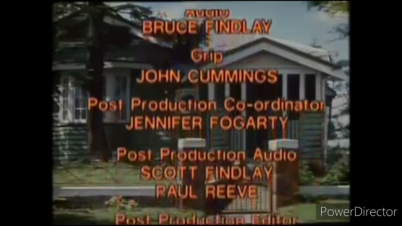 Neighbours last episode on Seven Network Closing Credits 1985