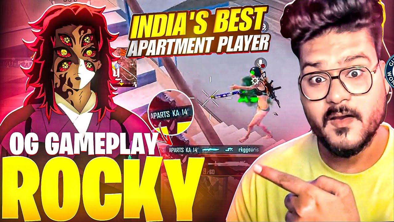 Real 2018 ka Player 😱 Fastest Clutches Ever By @Rockysince2018 Apartment God‼️Reaction @ThorGaming77