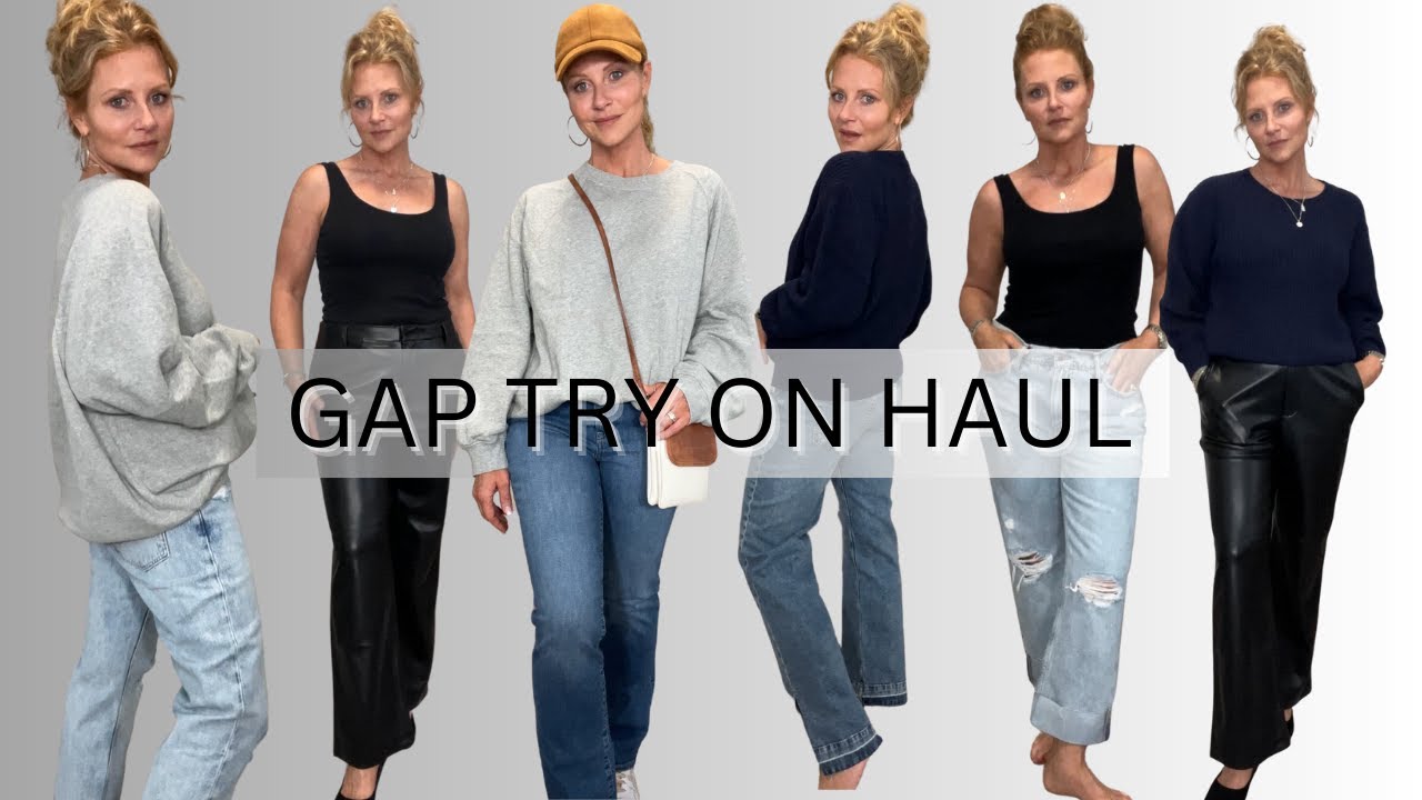 Must-Have Jeans Gap Haul and Try-On, Casual Chic