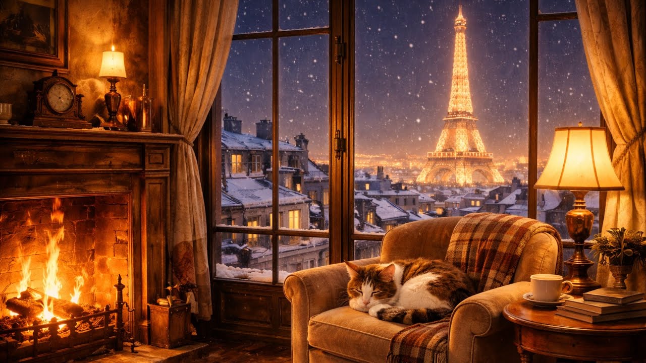 a cozy night 1940s and you're listening to vintage music on a room cottage, Vol. 4