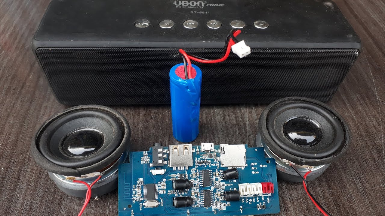 Bluetooth Speaker UBON BT 5511 Repair.