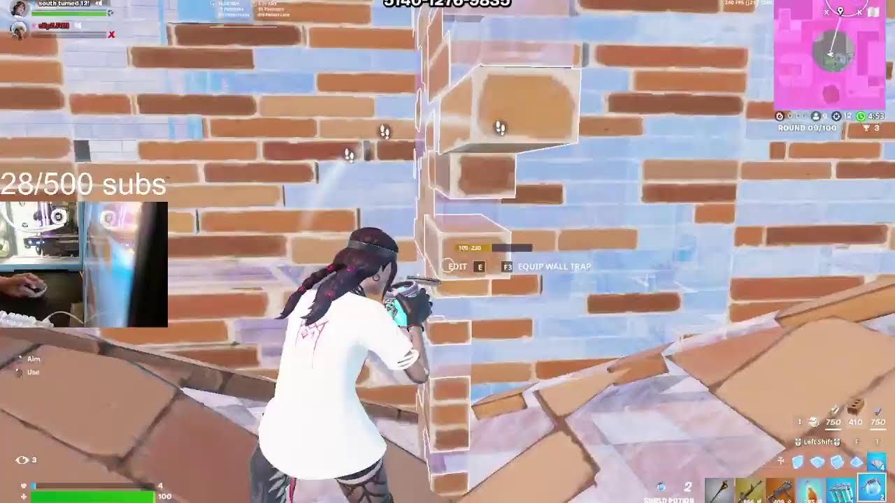 fortnite helping a new kbm player