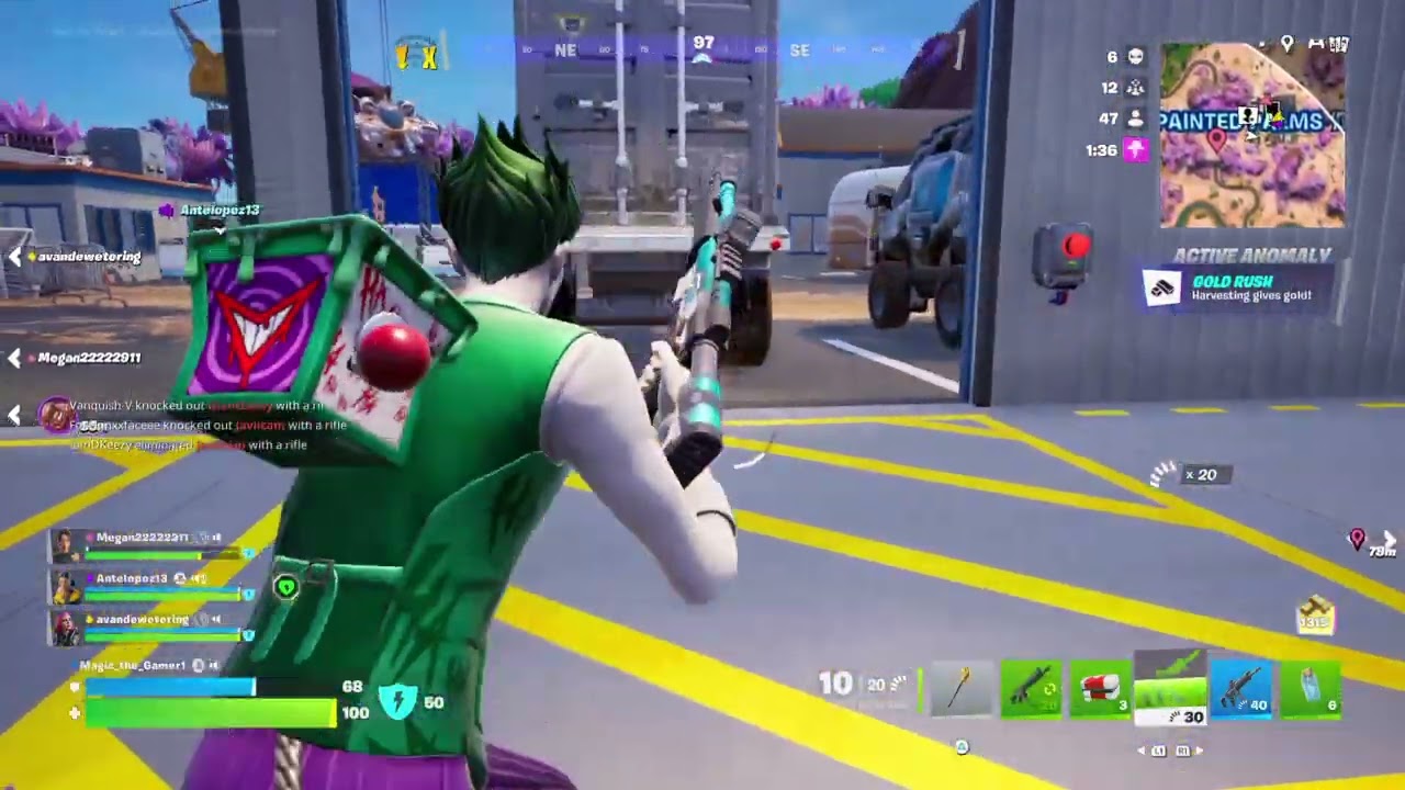 battle royale in Fortnite