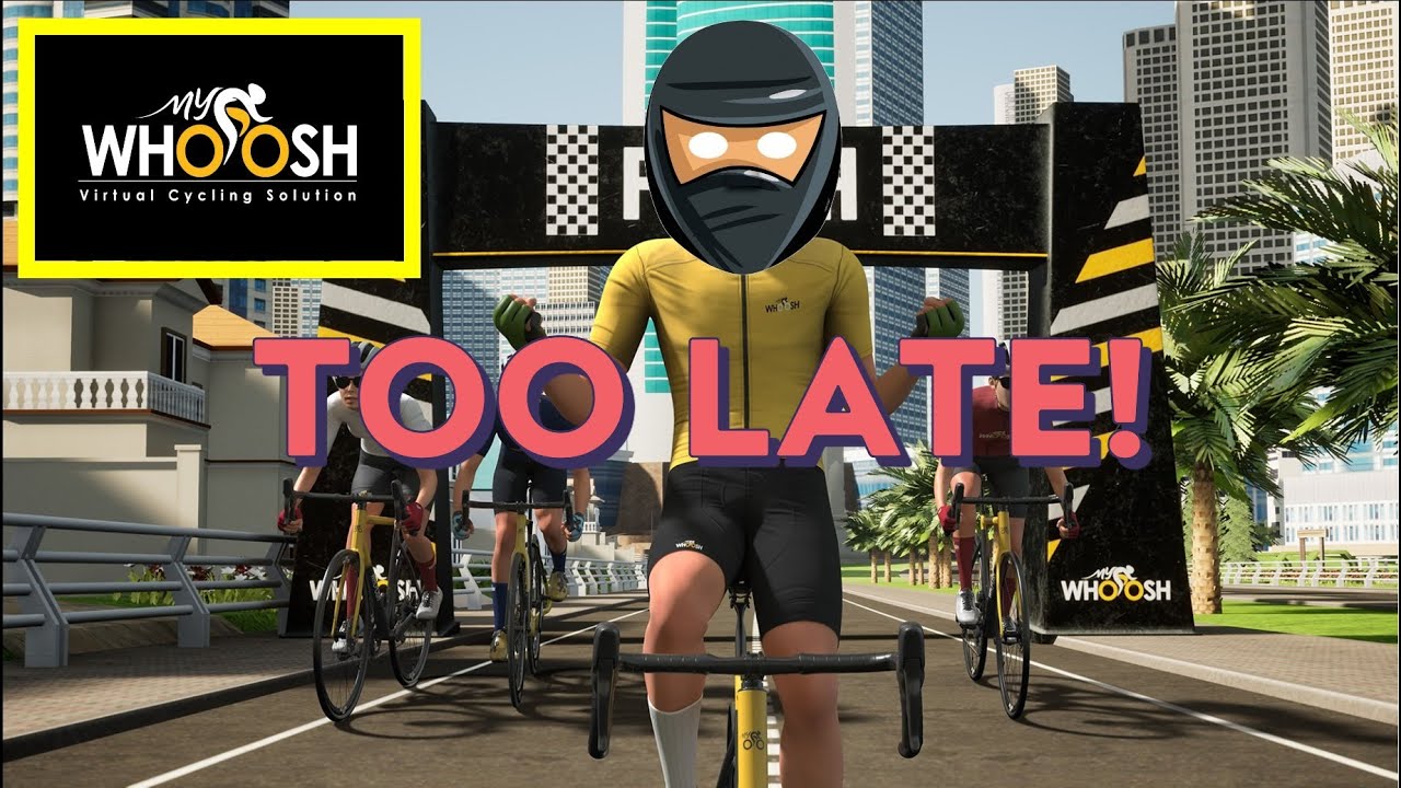MyWhoosh | MyWhoosh Crit Race | Started too late on a bad day!