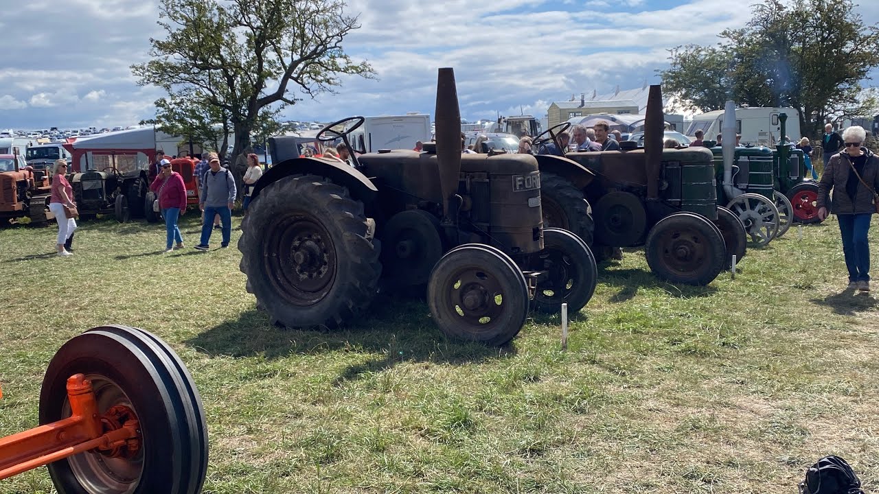 The tractor walkthrough at Cromford steam rally 2/8/2025