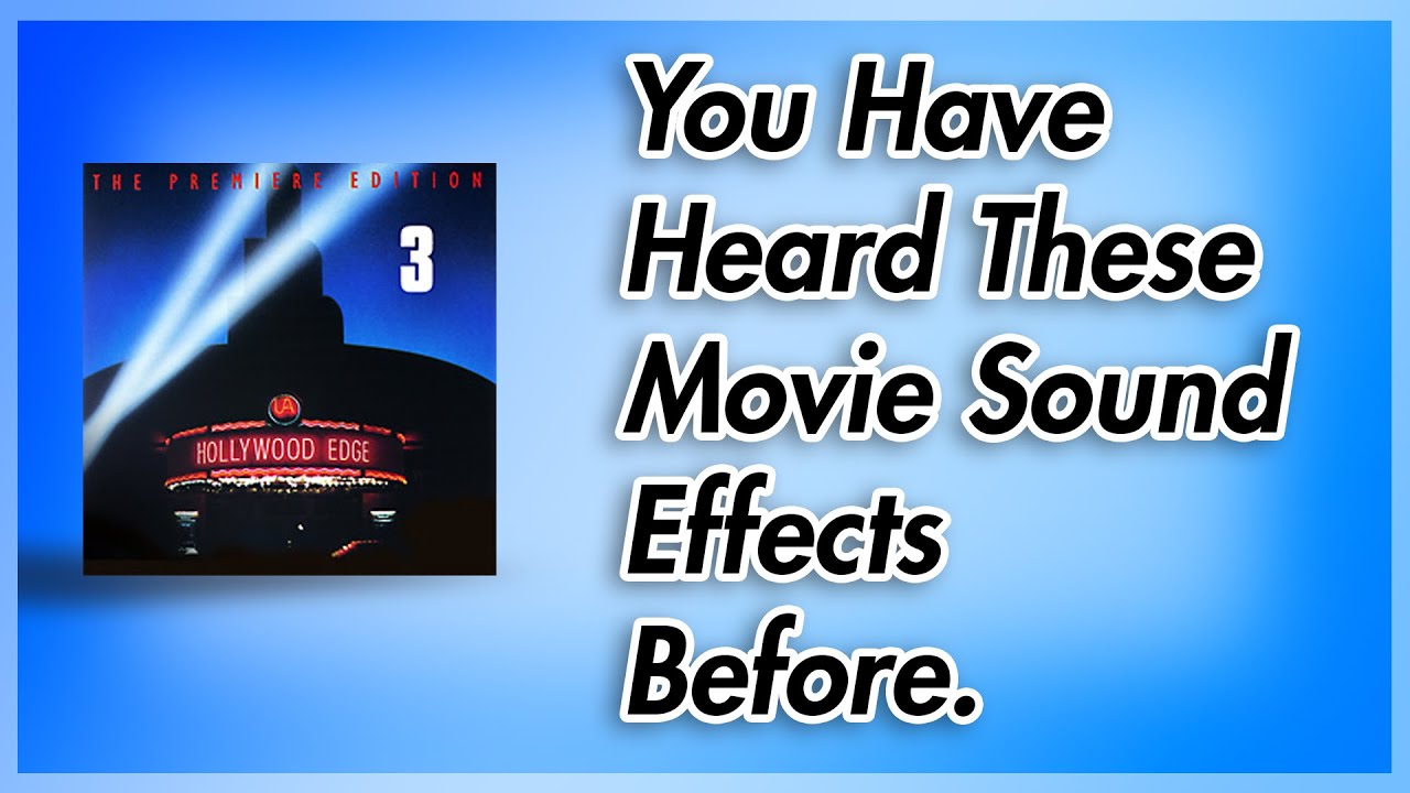 Overused Stock Sound Effects In Film That Kinda Piss Me Off