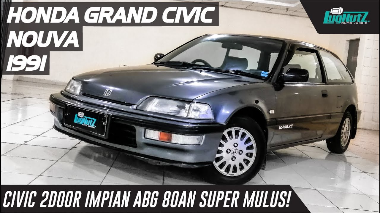 Civic Impian ABG 80an Semulus Ini?! Honda Grand Civic Nouva Gaul & Original!