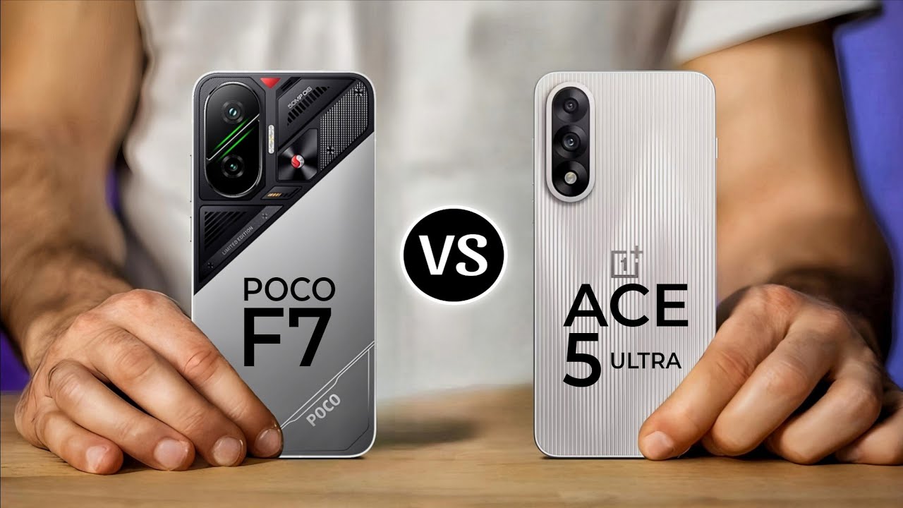 Poco F7 Vs OnePlus Ace 5 Ultra || Full Specs Comparison