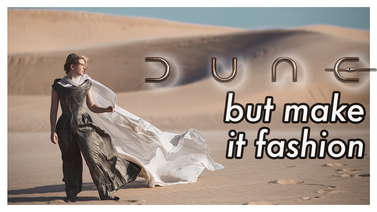 DUNE Costumes but make it fashion &mdash; or trying to! 🫣