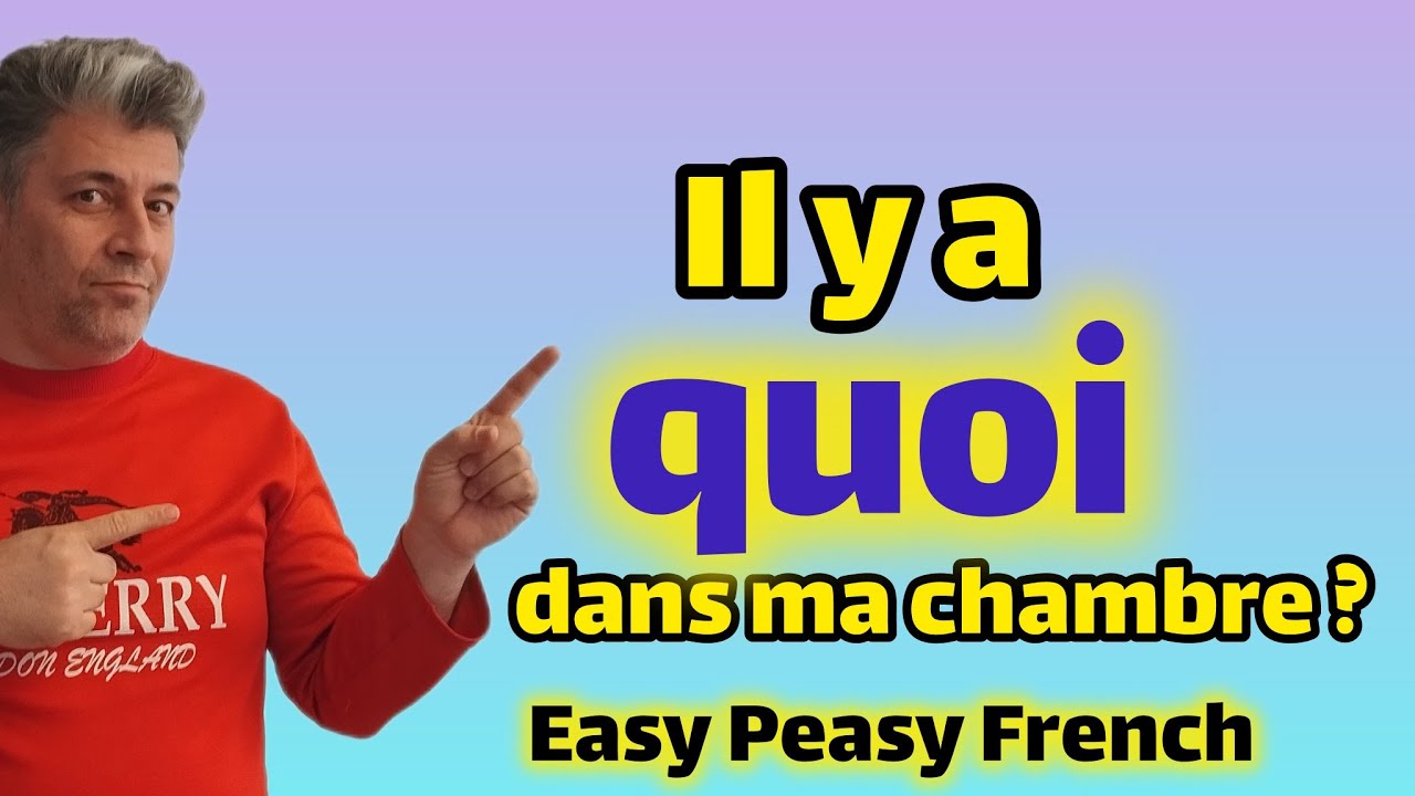Booste ton vocabulaire francais : les objets dans ma  chambre [avec soustitre]