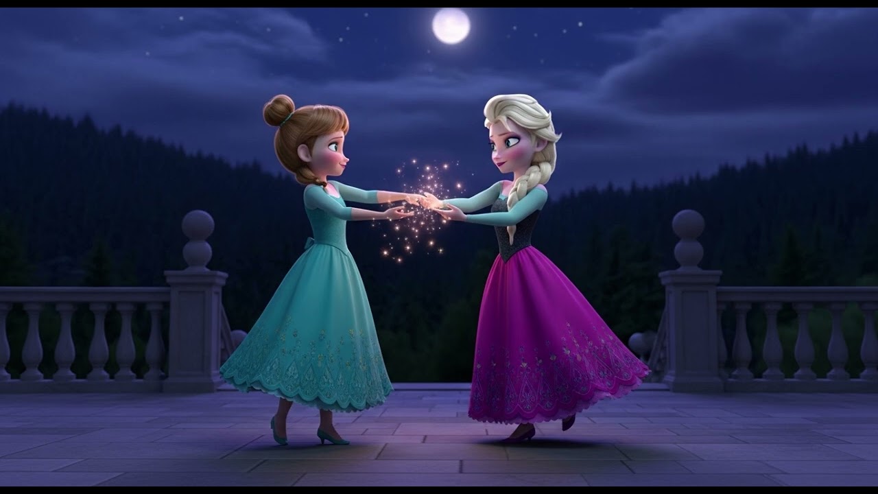 Princess Night Bloom Dance 🌙🌸 | Elsa With Daughter | Kids Music