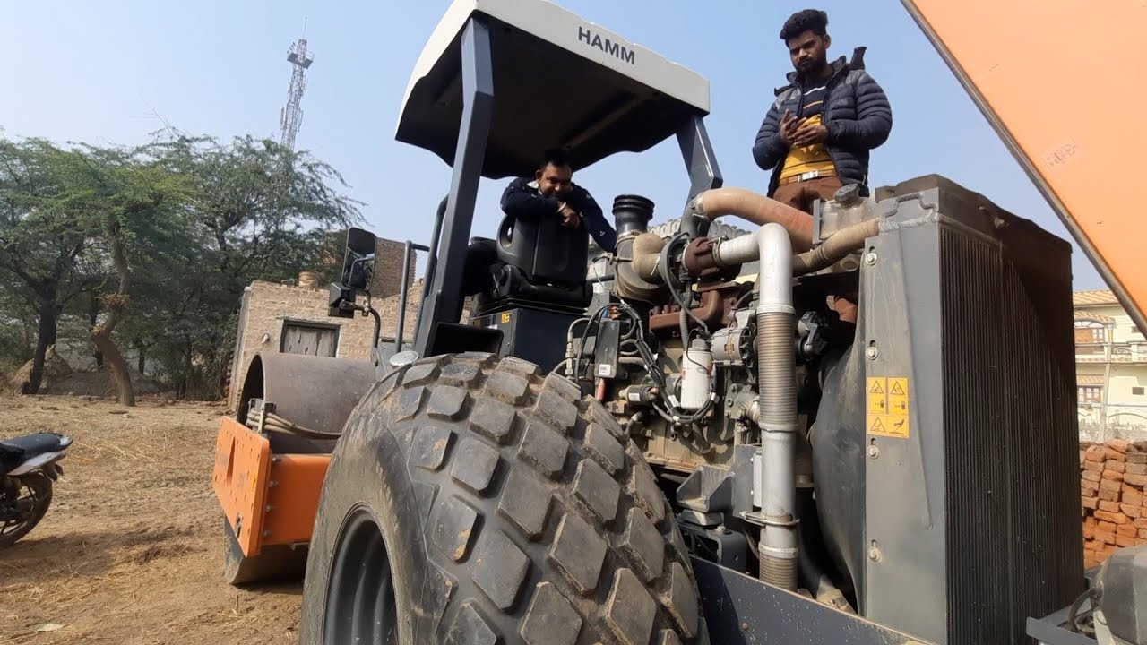 🙏🏻 Is Roller Ka Koi Hal Bta Do?? | Hamm 311 Soil Compactor |