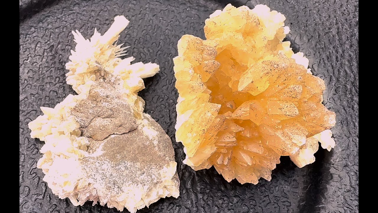 Collecting Calcite Crystals!