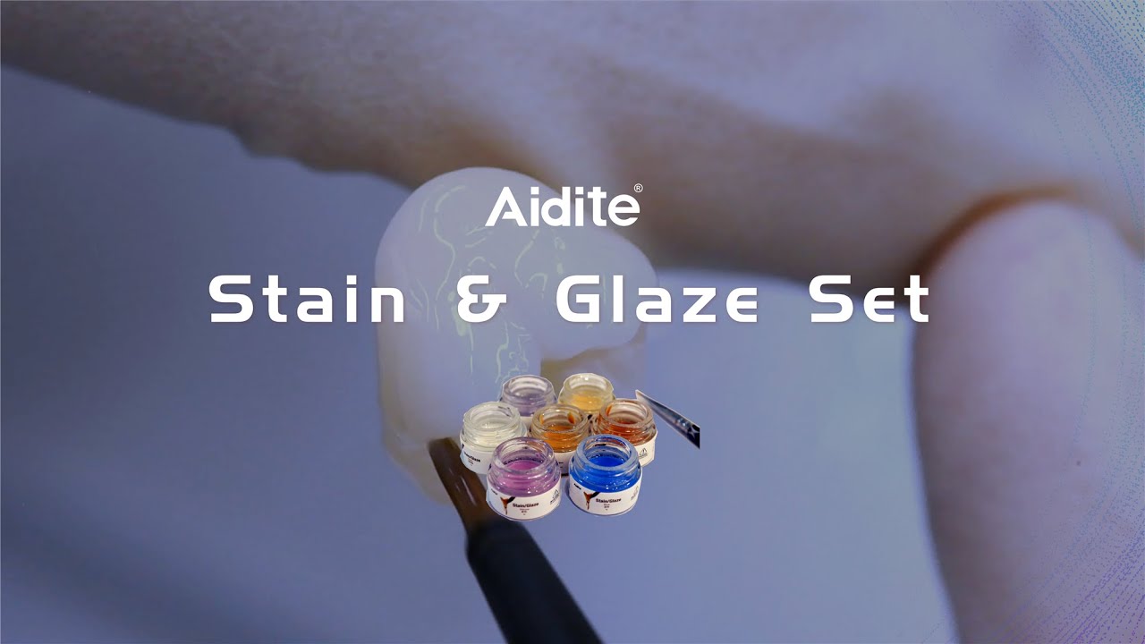 2019 Aidite stain & glaze set