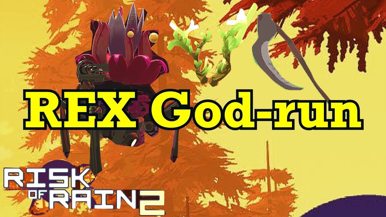 REX God-run | End-game Monsoon gameplay (Risk of Rain 2)