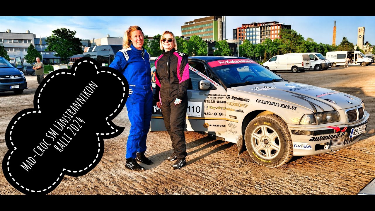 Mad-Croc SM Länsirannikon ralli 2024, olipa sekava kilpailu( Luntti Motosport Vlog)