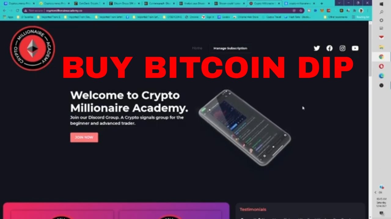 BUY THE BITCOIN DIP