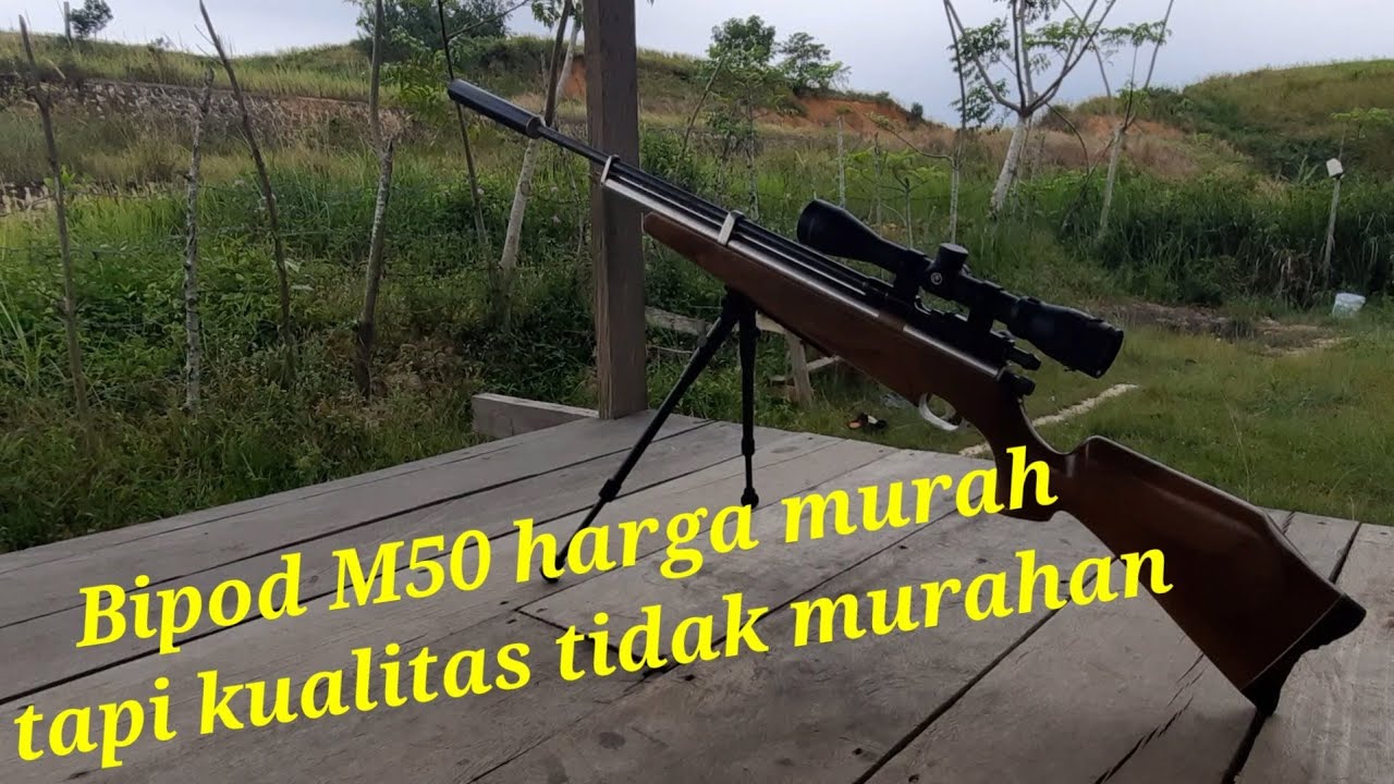 Unboxing Bipod M50 + Rel Pikatini dan cara Pemasangan